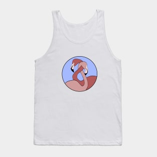 Flamingo love Tank Top